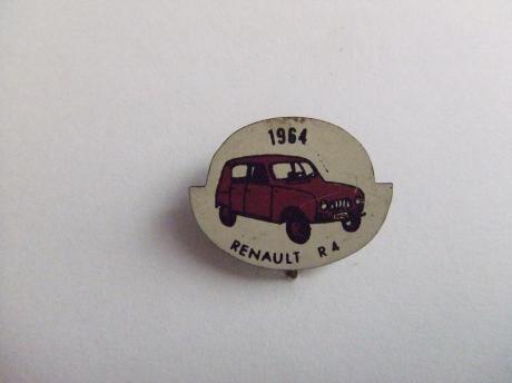 Renault R 4 oldtimer 1964 bruin